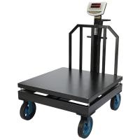 باسکول محک چرخدار 1000 کیلوگرم مدل MDS13000 سینی 100×100 سانتیمتر